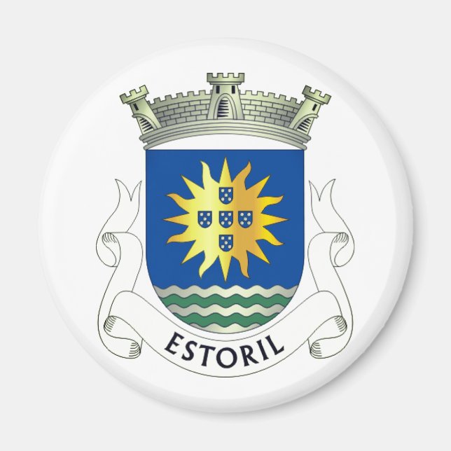 Wappen von Estoril, Magnet Portugal (Vorne)