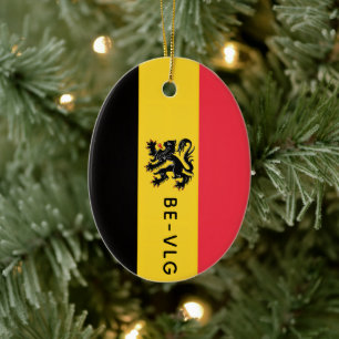 Wappen von Flandern Keramik Ornament