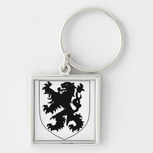 Wappen von Flandern Schlüsselanhänger