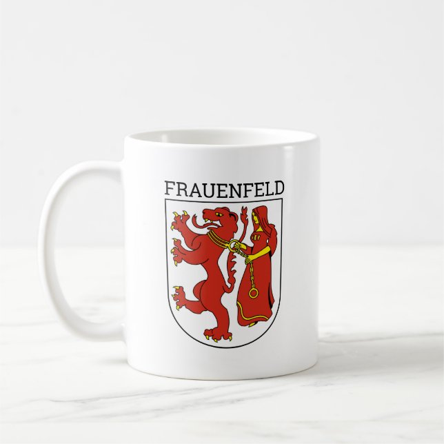 Wappen von Frauenfeld, Schweiz Kaffeetasse (Links)