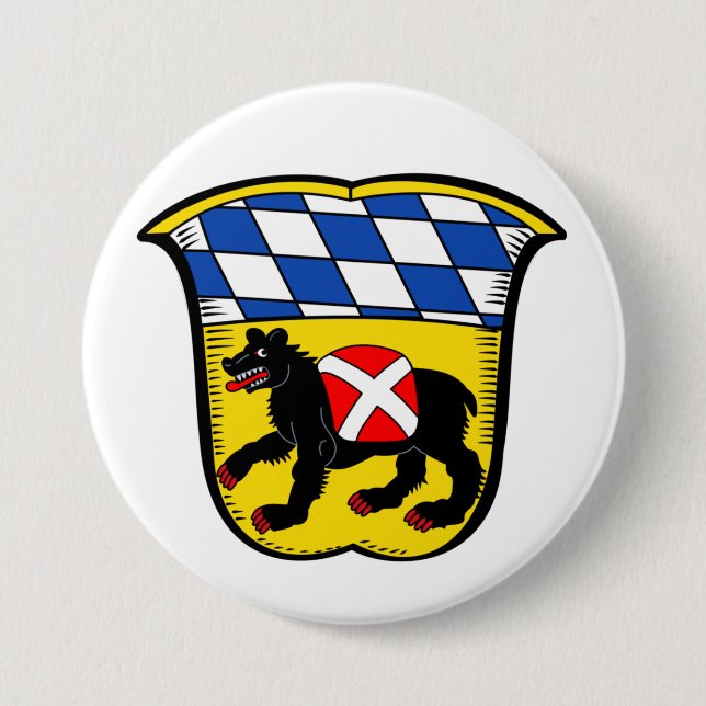 Wappen von Freising, Deutschland Button (Vorderseite)