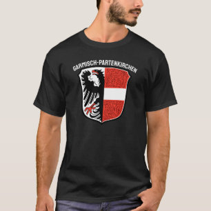 Wappen von Garmisch-Partenkirchen, Deutschland T-Shirt