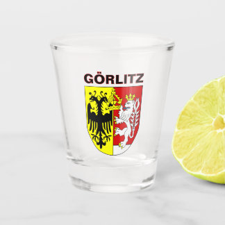 Wappen von Görlitz, Deutschland Schnapsglas