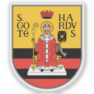 Wappen von Gotha, Deutschland Aufkleber
