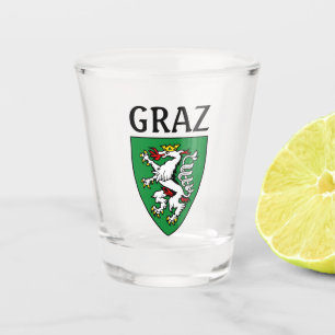 Wappen von Graz - ÖSTERREICH Schnapsglas
