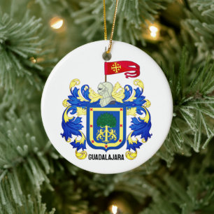 Wappen von Guadalajara, Mexiko Keramik Orname Ornament