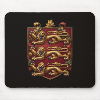 Wappen von Guernsey Landesflagge Symbol Emblem Mousepad