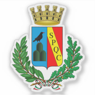 Wappen von Guidonia Montecelio, Italien Aufkleber