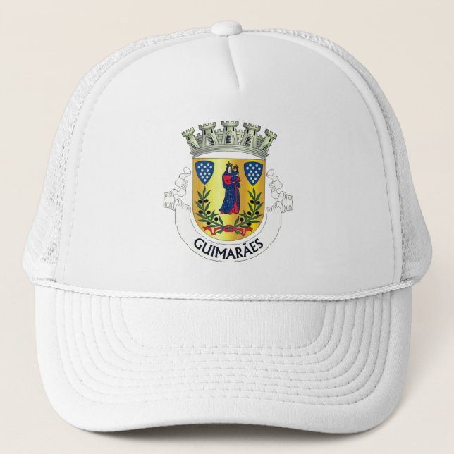 Wappen von Guimarães, Portugal Truckerkappe (Vorderseite)