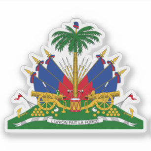 Wappen von Haiti  Aufkleber