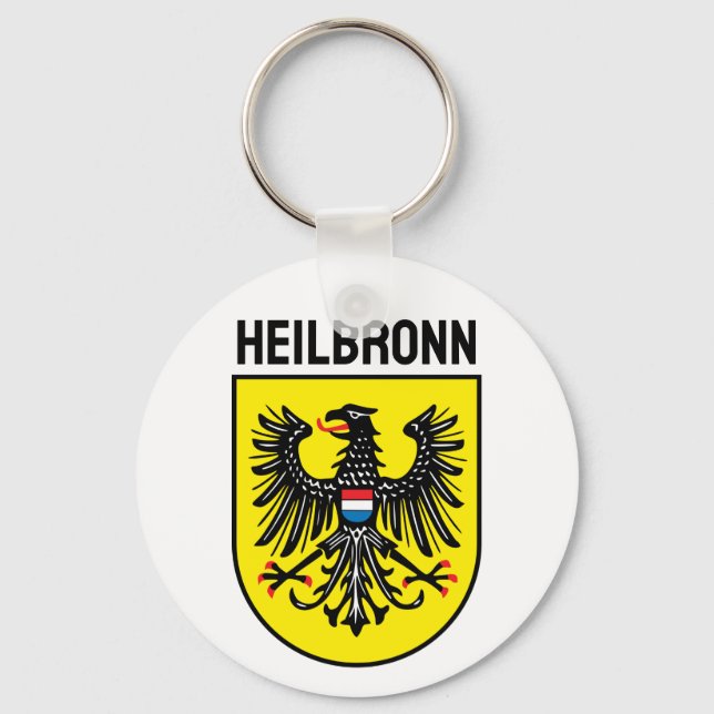 Wappen von Heilbronn, Deutschland Schlüsselanhänger (Vorderseite)