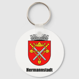 Wappen von Hermannstadt Schlüsselanhänger