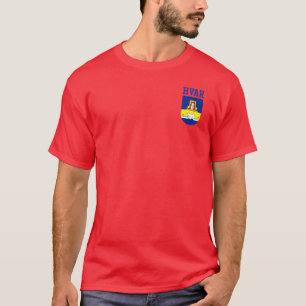 Wappen von Hvar - Kroatien T-Shirt