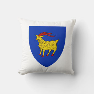 Wappen von Istrien in Kroatien Kissen