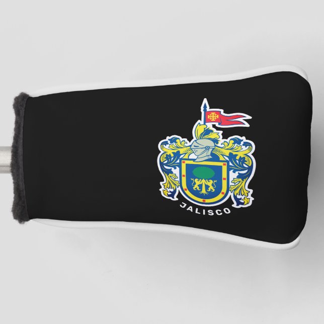 Wappen von Jalisco, Mexiko Golf Head Cover Golf Headcover (Vorderseite)