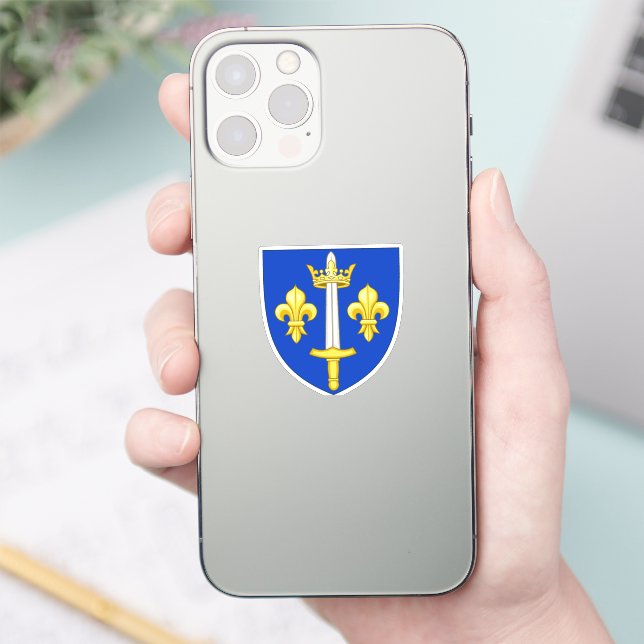 Wappen von Jeanne d'Arc Aufkleber (Telefon)