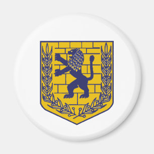 Wappen von Jerusalem Magnet