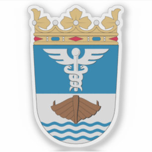 Wappen von Jyväskylä, Finnland Aufkleber