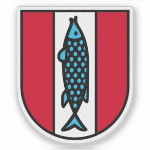 Wappen von Kaiserslautern, Deutschland Aufkleber
