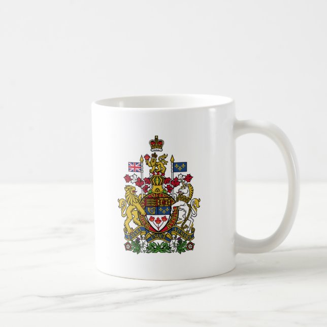 Wappen von Kanada Kaffeetasse (Rechts)