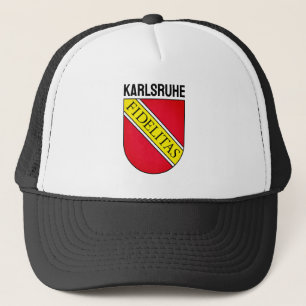 Wappen von Karlsruhe, DEUTSCHLAND Truckerkappe