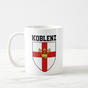 Wappen von Koblenz, Deutschland Tasse Kaffee