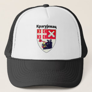 Wappen von Kragujevac, Serbien Truckerkappe