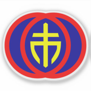 Wappen von Kunming, VR China (1922–1949) Aufkleber