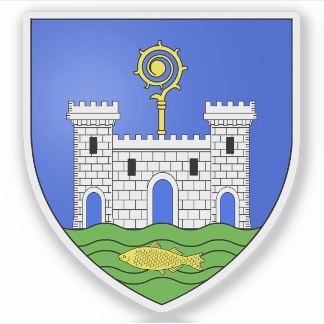 Wappen von La Ciotat, Bouches-du-Rhône Aufkleber (Vorderseite)