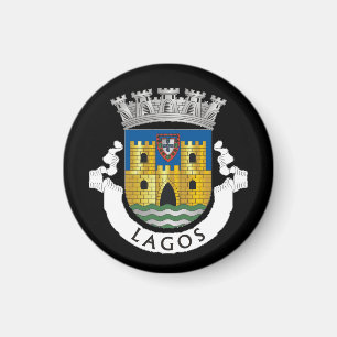 Wappen von Lagos, Portugal Magnet
