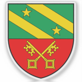 Wappen von Lancy, Schweiz Aufkleber