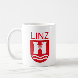 Wappen von Linz, ÖSTERREICH Kaffeetasse