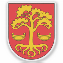 Wappen von Loksa, Estland Aufkleber