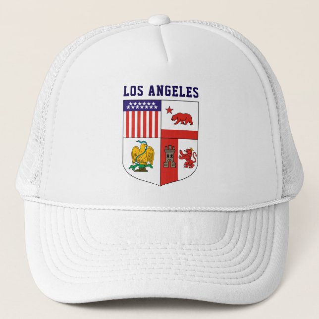 Wappen von Los Angeles - Tasche Truckerkappe (Vorderseite)