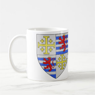 Wappen von Lusignan von Zypern und Jerusalem Kaffeetasse