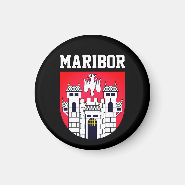 Wappen von Maribor - SLOWENIEN Magnet (Vorne)