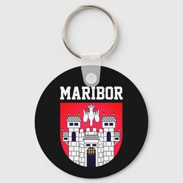 Wappen von Maribor - SLOWENIEN Schlüsselanhänger (Vorderseite)