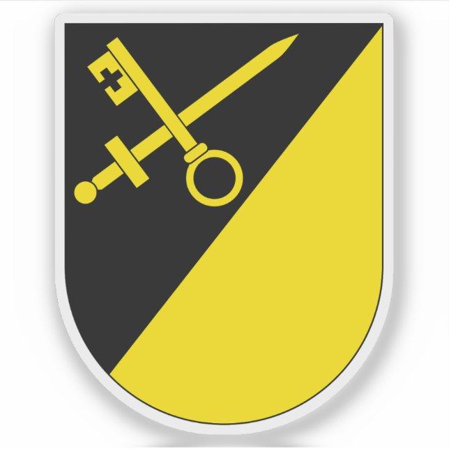Wappen von Mauren, Liechtenstein Aufkleber (Vorderseite)