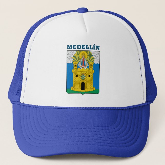 Wappen von Medellín, Kolumbien Truckerkappe (Vorderseite)