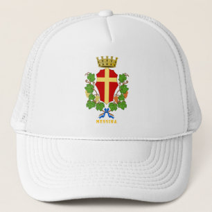 Wappen von Messina, Sizilien Truckerkappe