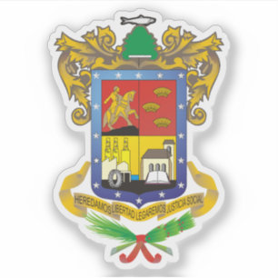 Wappen von Michoacán de Ocampo, Mexiko Aufkleber