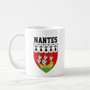 Wappen von Nantes, Frankreich Kaffeetasse