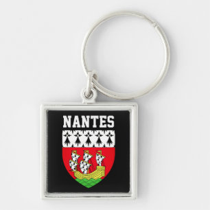 Wappen von Nantes, französischer Schlüsselanhänger