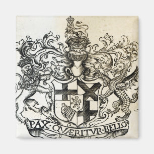 Wappen von Oliver Cromwell Magnet