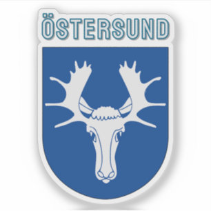 Wappen von Östersund - Schweden Aufkleber