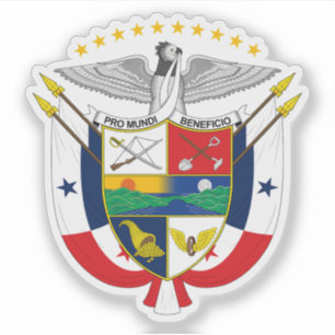 Wappen von Panama Aufkleber