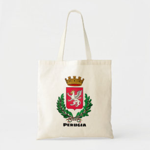 Wappen von Perugia, Italien Tragetasche