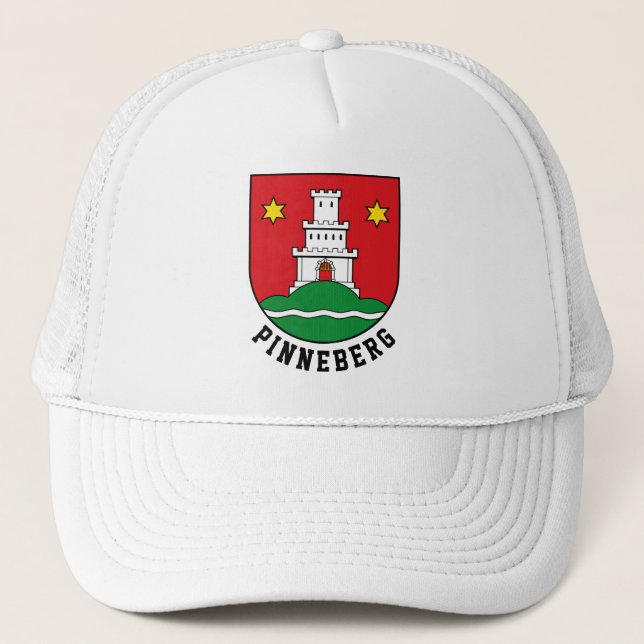 Wappen von Pinneberg, Deutschland Truckerkappe (Vorderseite)