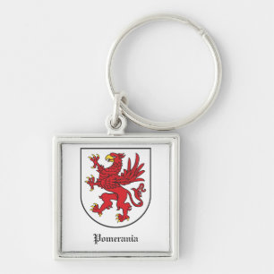 Wappen von Pommern Majestätischer Greif Art Schlüsselanhänger