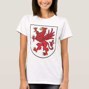 Wappen von Pommern Majestätischer Greif Art T-Shirt